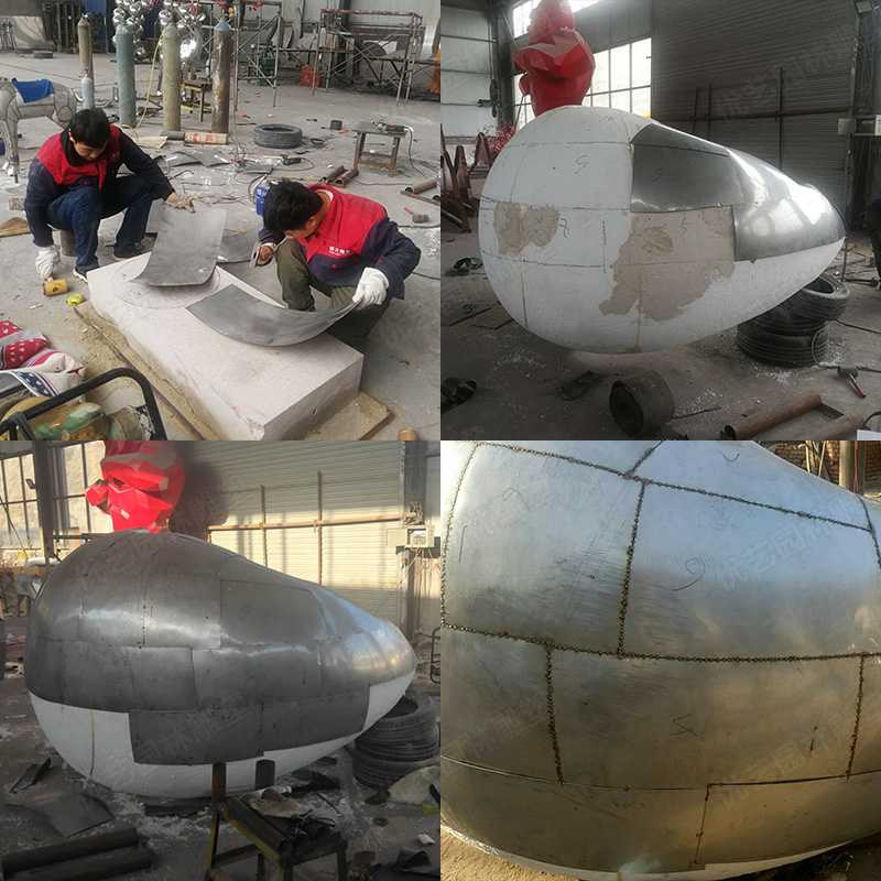 不銹鋼雕塑制作廠家，定制大型不銹鋼雕塑