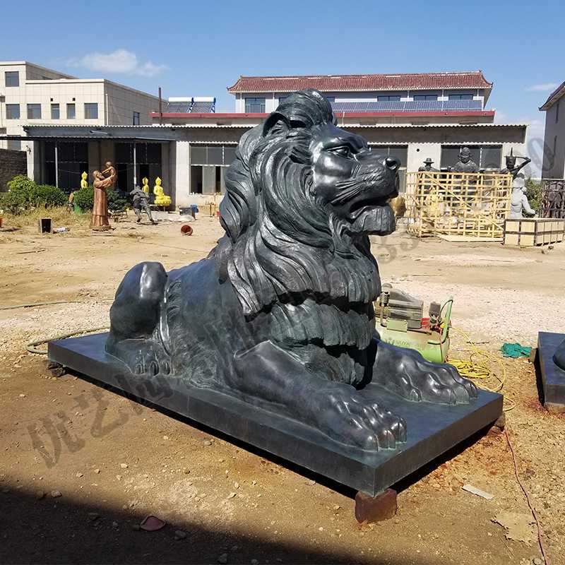 匯豐銅獅子，銅雕塑廠家，歐式銅獅子，銀行銅獅子雕塑