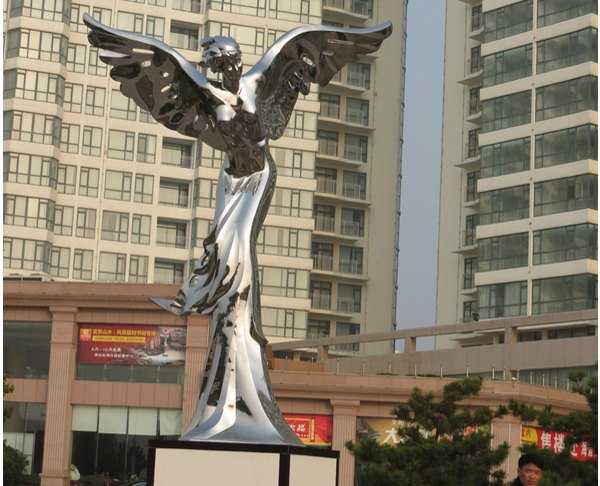 不銹鋼人物雕塑，不銹鋼雕塑工廠